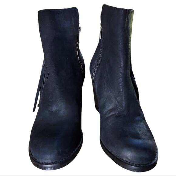 Steve Madden Woodstock Boots black fringe size 7 - Picture 4 of 10